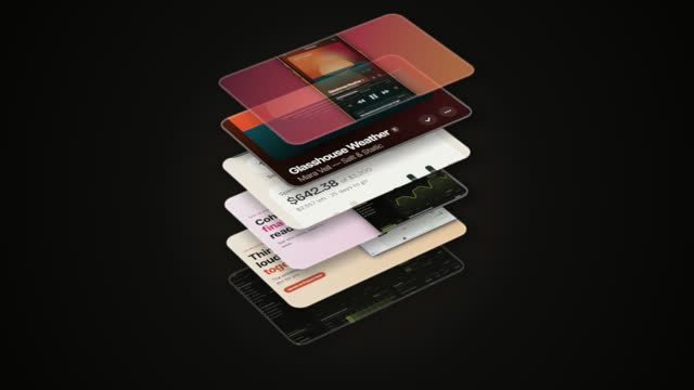 Layers mockup template