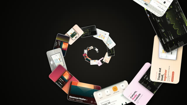 Vortex mockup template