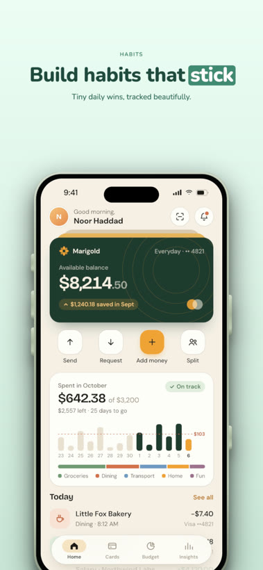 App Store · Mint mockup template