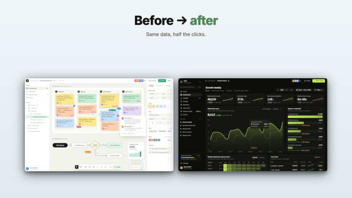 Before / after mockup template