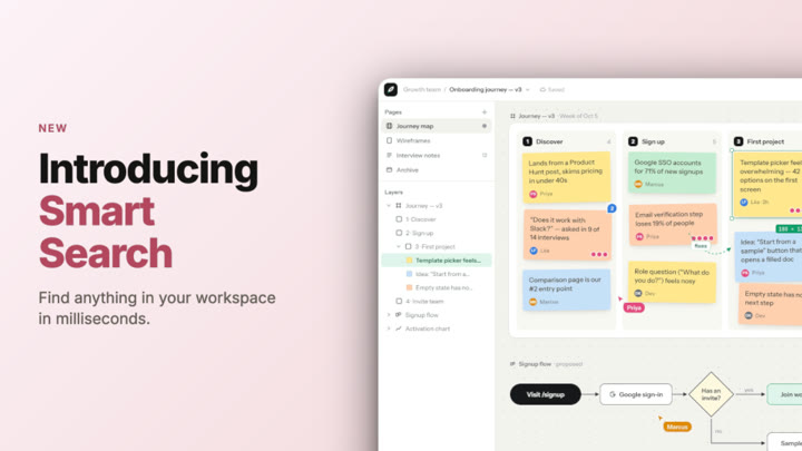 New feature mockup template