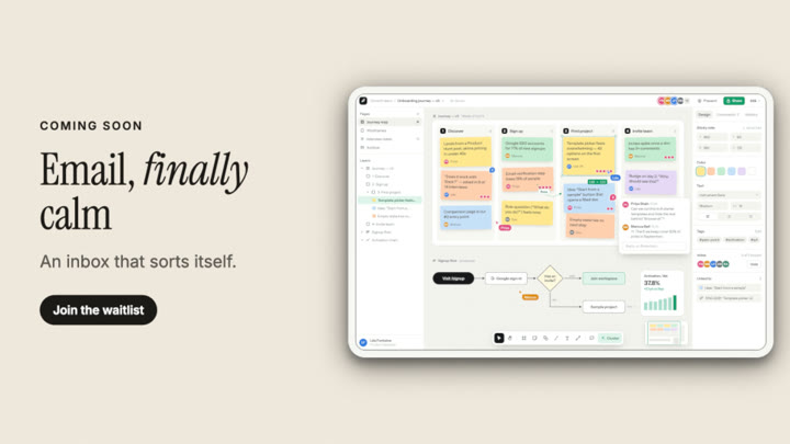 Waitlist mockup template