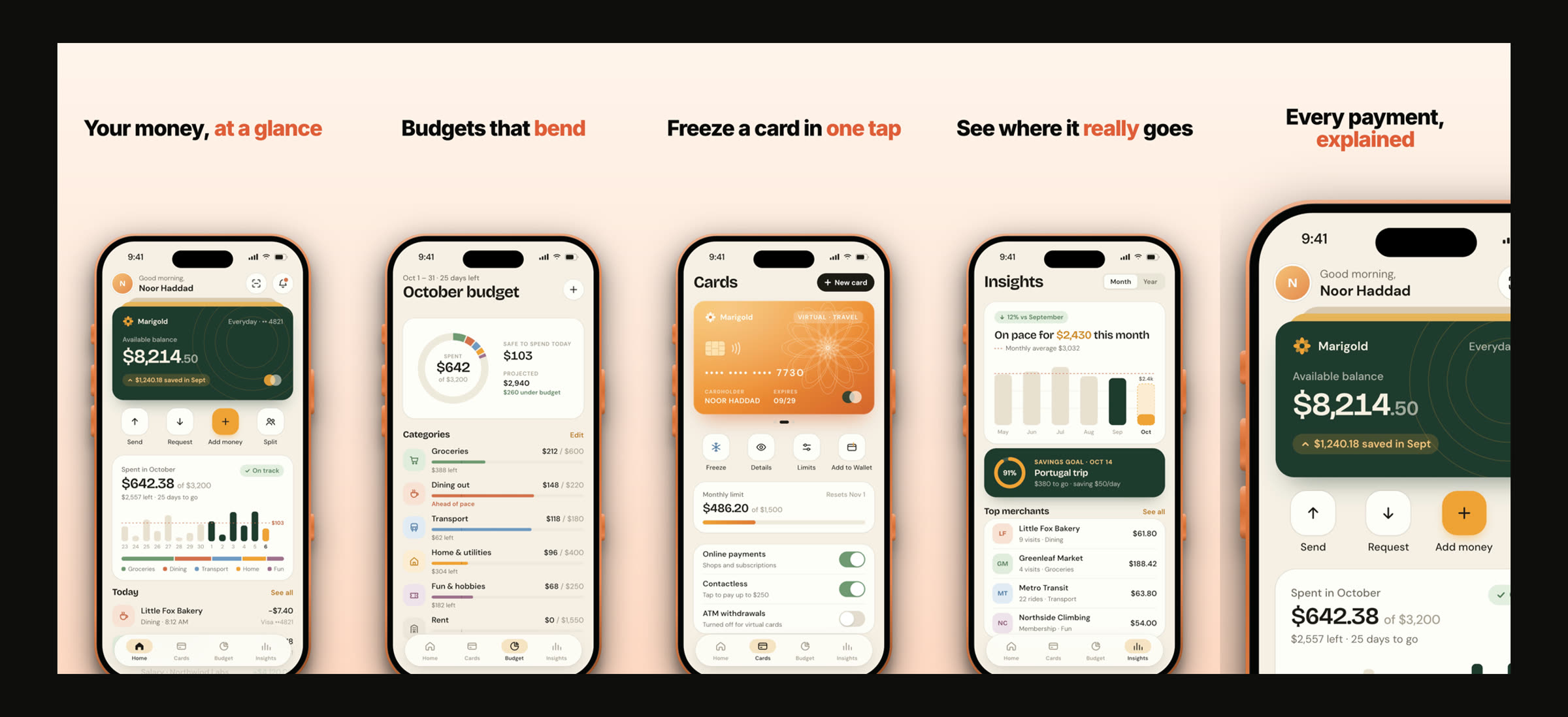 App Store screenshots made in Beveled