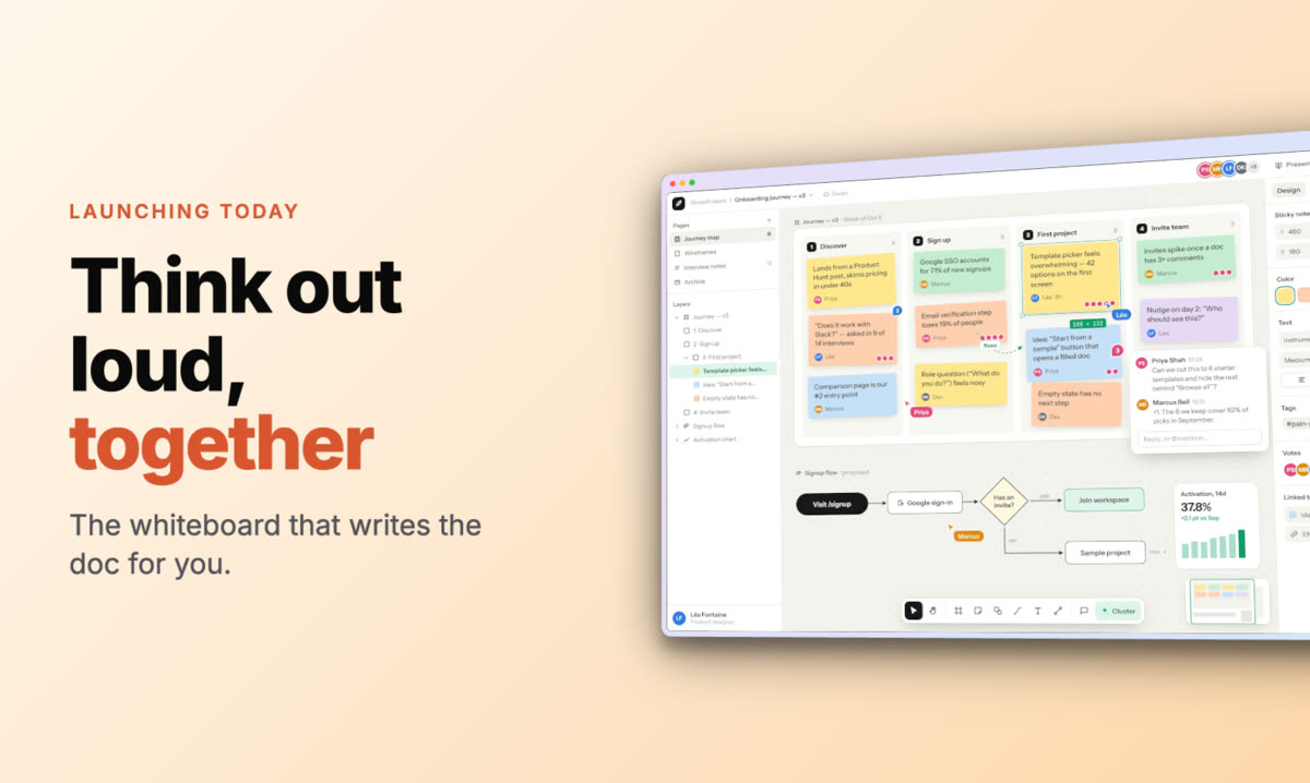 A browser mockup in a Product Hunt gallery size